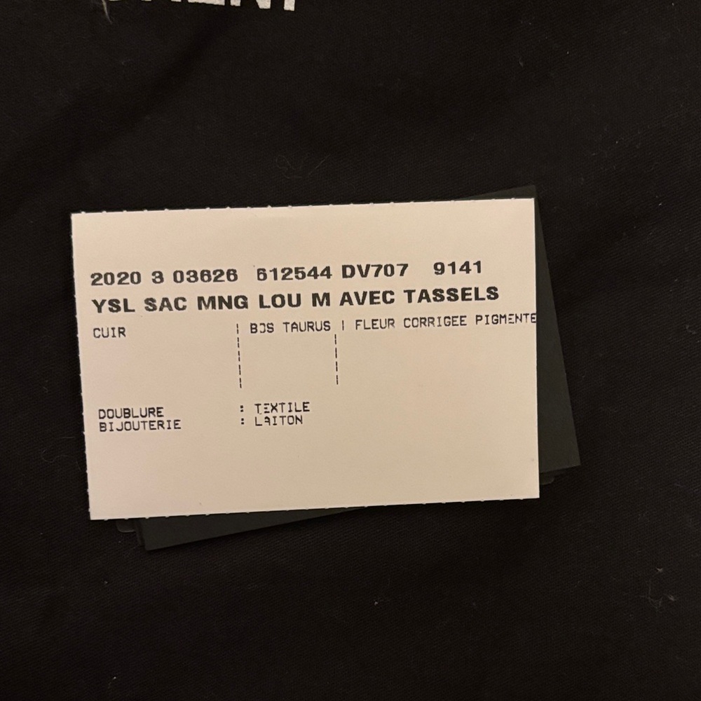 Yves Saint Laurent - Lou Camera Bag in Quilted Leather - Dark Beige - Picture 8 of 9